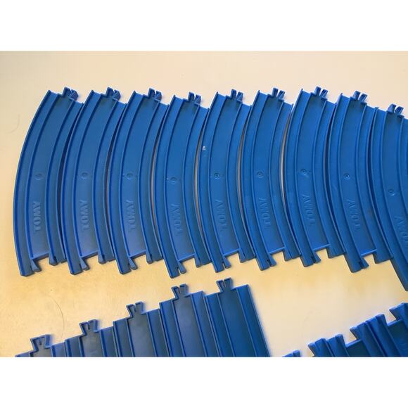 Thomas the Train Track blue Pre Owned 20 Pcs - Picture 4 of 4